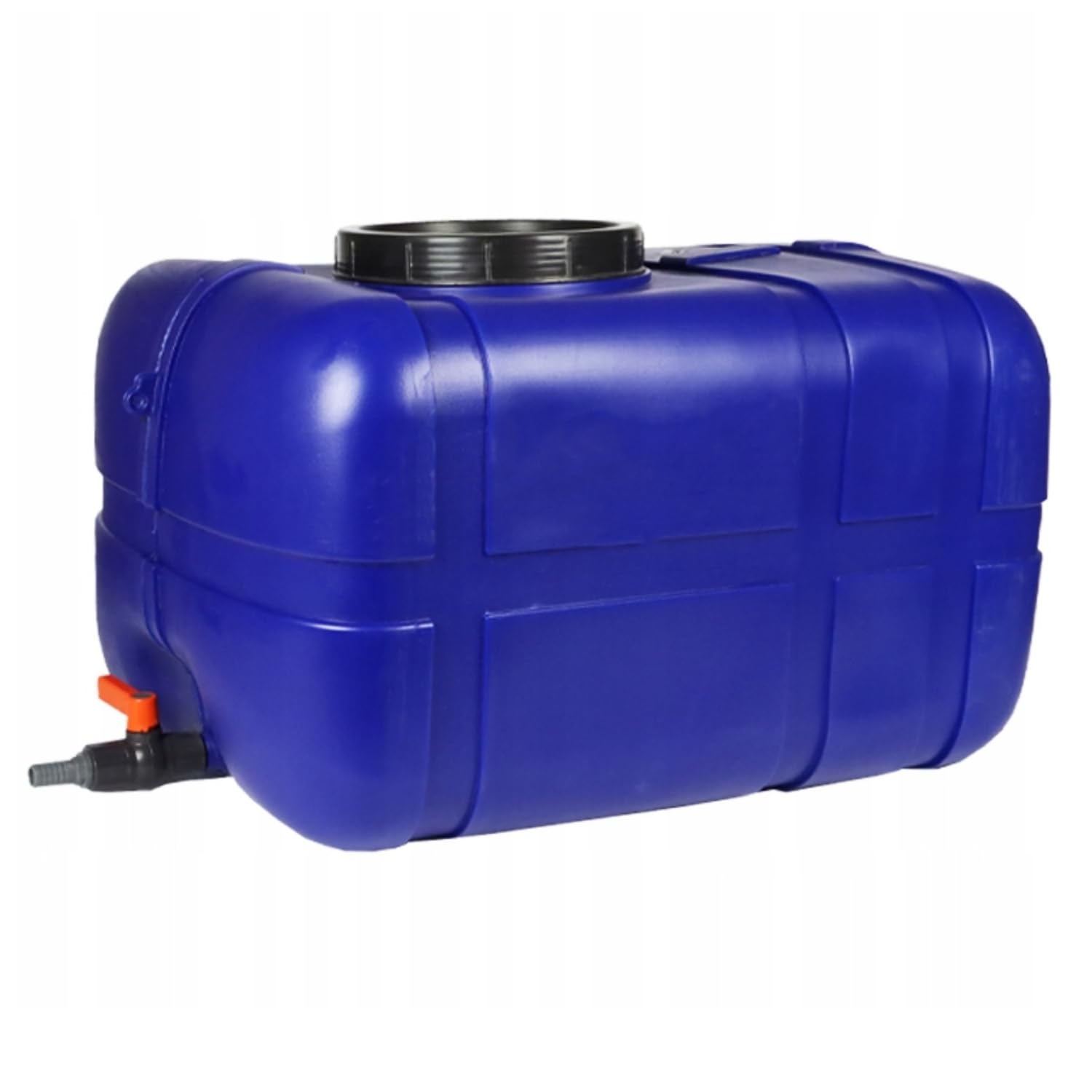 Rainwater Barrel Water Butt Tank with Tap 150L Garden Water Storage Collector Blue Large Opening