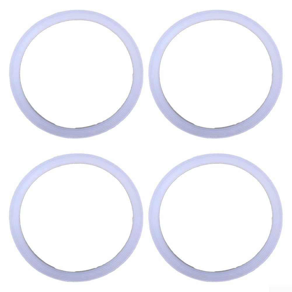 4 Pack Replacement Rubber Seals Compatible with 19/24/32/40oz Water Bottles, Ensures Leak Proof Performance (original color)
