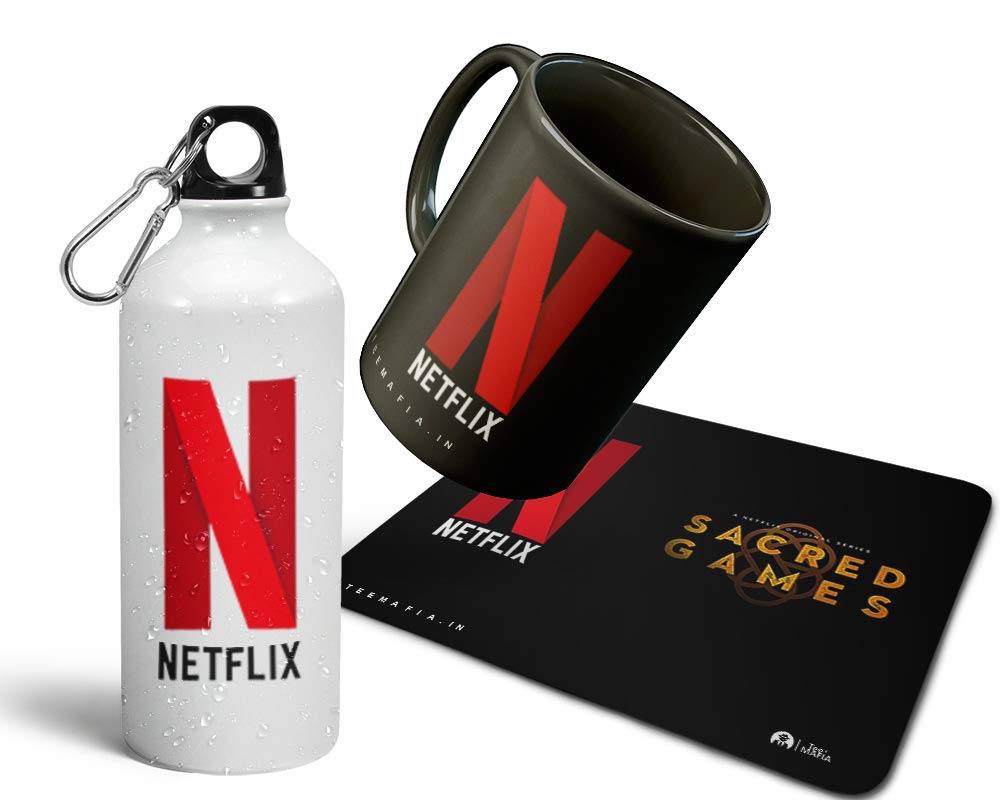 Tee Mafia Ceramic Mug and Mouse Pad - Multicolour