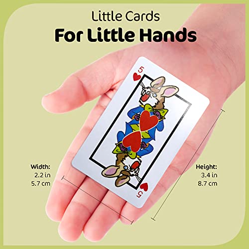 12 juegos de cartas clásicos para niños, paquete múltiple miniatura 4