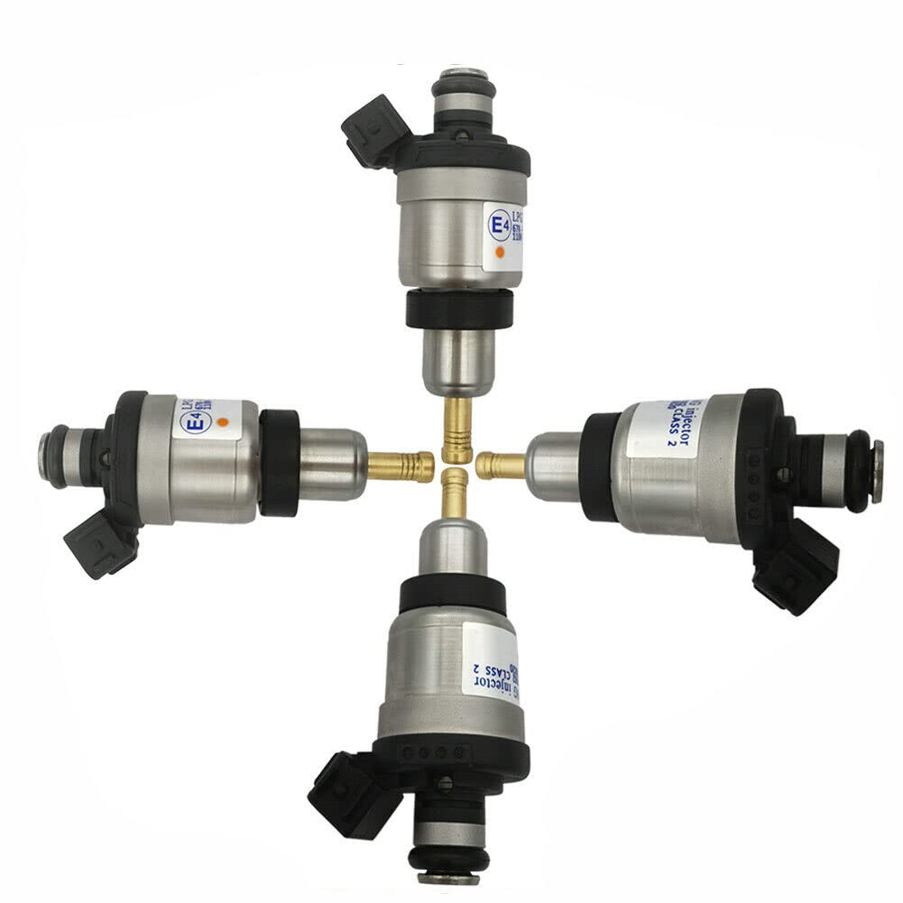 Germban 4pcs 67R-010092 110R-000020 Injectors for LPG/CNG Class 2 110R000020 67R01092 67R 010092 (63CC 24-36HP 18-27 KW)