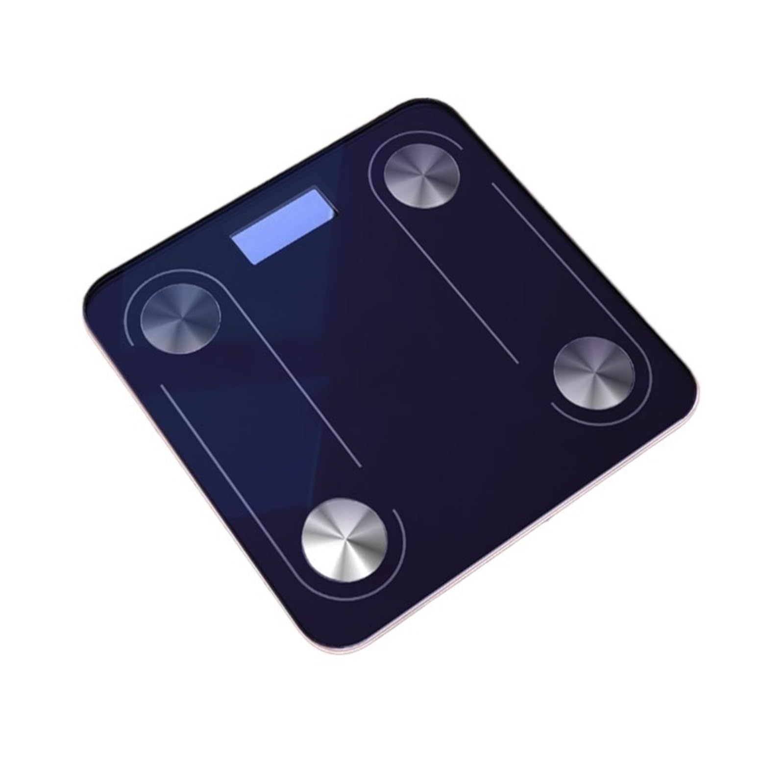 Báscula De Grasa Corporal Digital, Peso For Baño Con Bluetooth, Electrónica Inteligente Bmi, Humano Preciso FáCil De Leer(Blue)