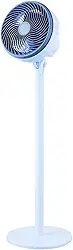 Ventilador de Coluna Vintage Ventilador Circulador de Ar de Piso (Cinza Grey, 110V)