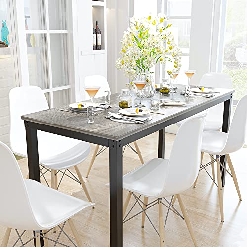 Teraves Dining Table,Kitchen Table Multifuntional Desk For Living Room, Dining Room,Home Office (47.24”, Black Oak) #TOP1