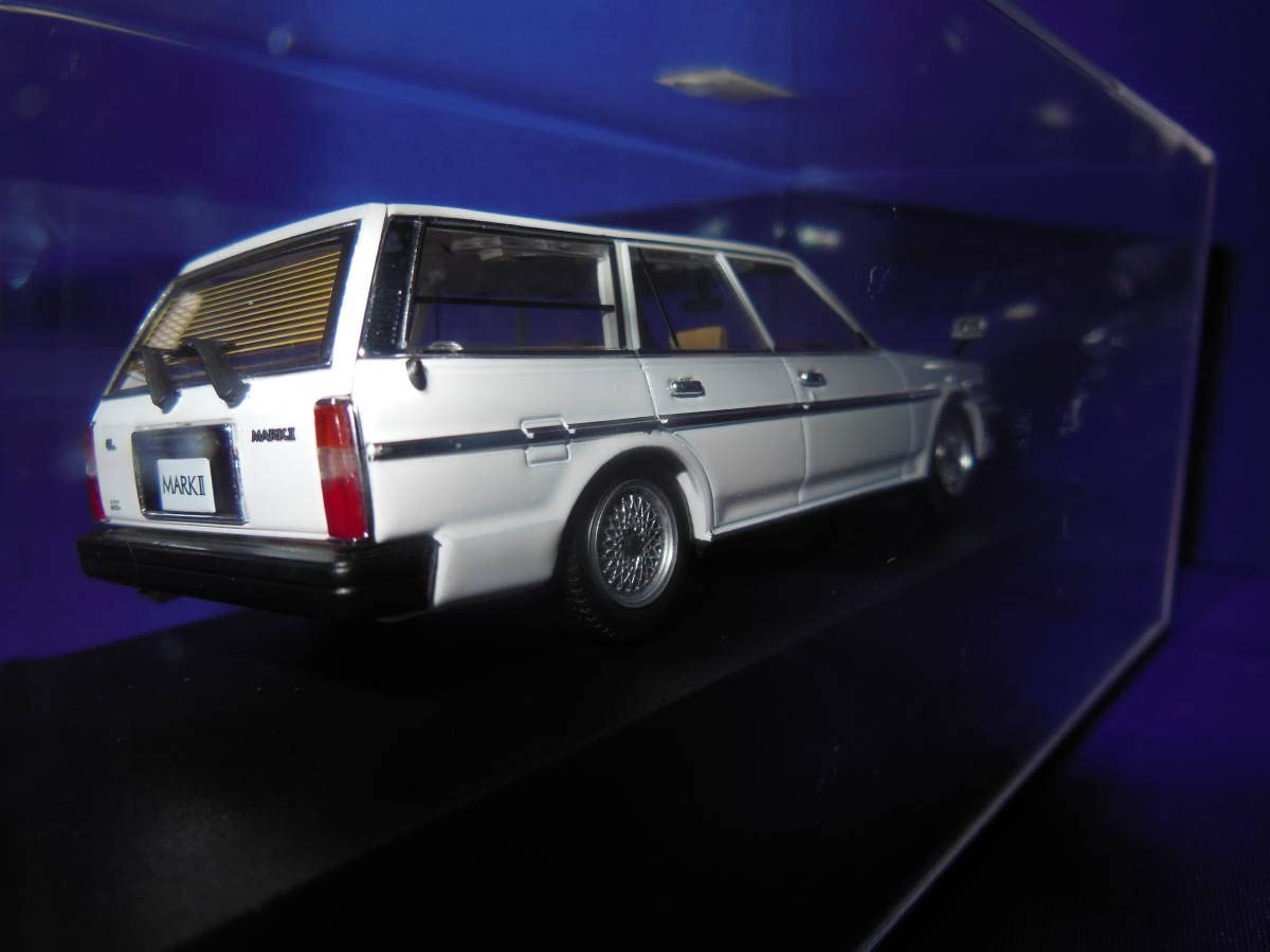 DISM 1/43 TOYOTA MARK2 Wagon LG （1988） Модель Toyota Mark II Wagon LG (1988), Aoshima DISM, 1:43, Металл