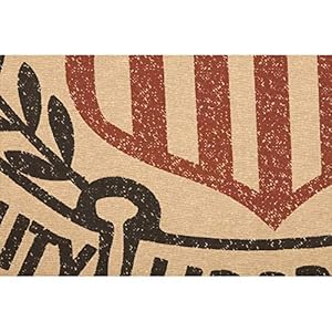 Pinevalleyquiltsgodblessamericapatrioticcountryamericanashowercurtain72x72100cottoncolorsnaturalcountryblackbrickredcaremachinewashtumbledrylowironsafe  Urban Country Home Decor Pine valley quilts god bless america patriotic country americana shower curtain 72×72 100 cotton colors natural country black brick red care machine wash tumble dry low iron safe  urban country home decor