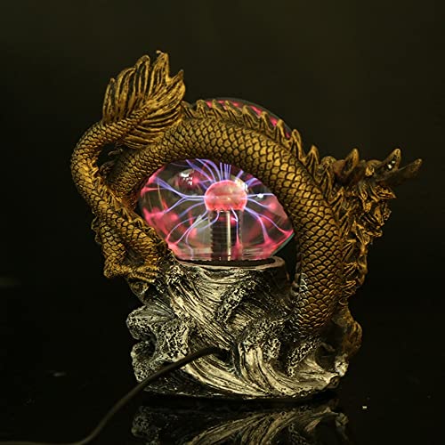 Lampada a Sfera Plasma Ball Light Sound Touch Sensitive Ion Sphere Lamp Magic Crystal Ball Lightning Carnival Atmosphere Natale