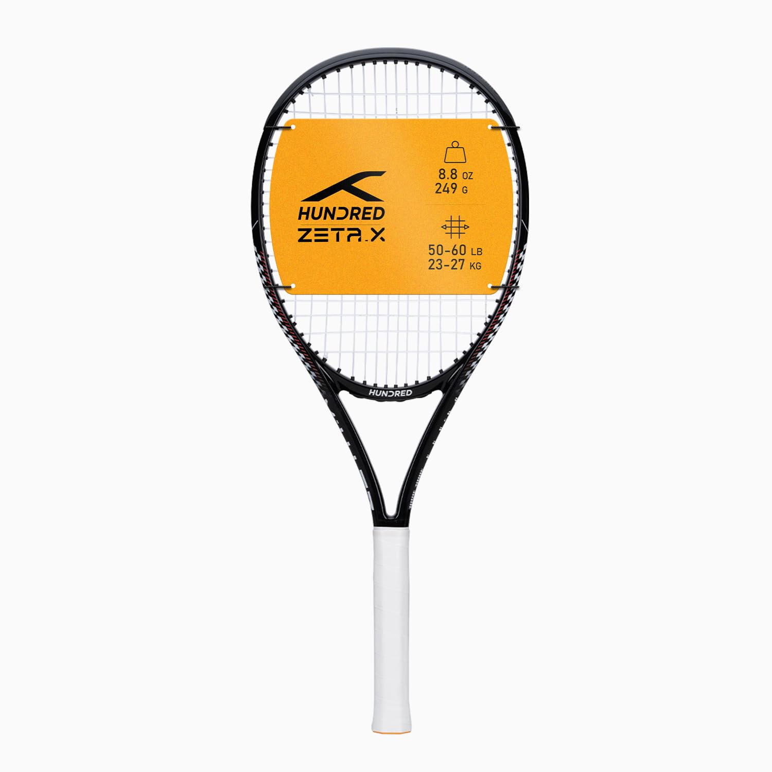 ※ tanaka※ Buy Hundred Zeta X Strung Tennis Racket with Full Cover | 9