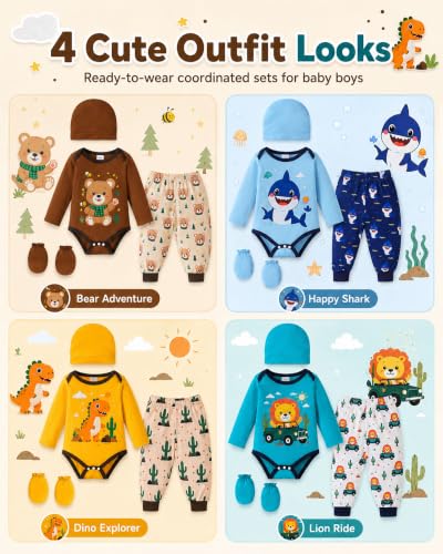 Image of Baby Boy Girl Clothes Preemie Newborn Must Have Infant Essentials Outfits 20 Piece Clothing 0-18 Months