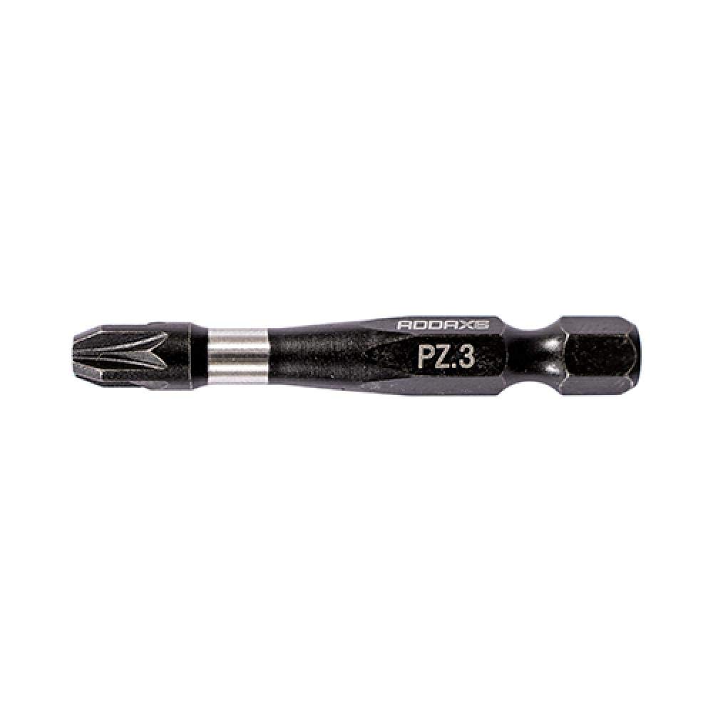 Timco 3Pz50x6addax X6 Impact Driver Bits - Pz - No3 X 50