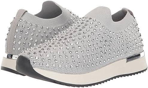 Kenneth Cole Reaction Women's Women's Cameron Jewel Jogger Sneaker, Grey, 9 Wide | Image 6