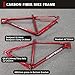 HWEVDHJ Carbon Fiber Mountain Bike Frame 27.5/29er Disc Brake Bike Frames 15/17/19