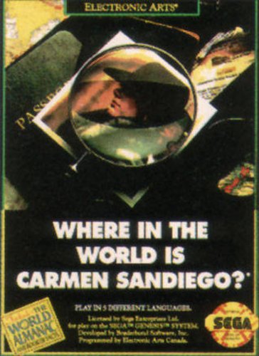 Where in the World is Carmen SanDiego? - Sega Genesis (Renewed)
