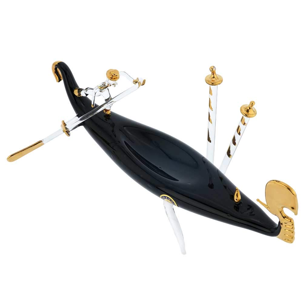 ムラーノガラスの吹きガラス製ゴンドラ Amazon.co.jp: GlassOfVenice ムラーノガラス 吹きガラス ゴンドラ