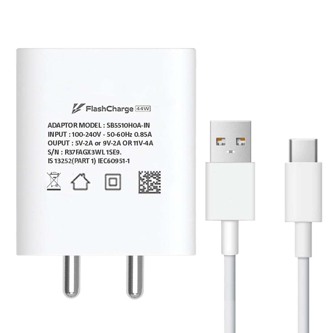 SB 44W Flash Charger, Bis Certified Adapter Compatible with iQOO Z7s/Z7 Pro 5G/ T1 Pro/T2/T2 Pro/Neo 9/Neo 9 Pro/V25/V25e/V25 Pro/V27/V29/V29 Pro/V29e/S15e/X70/X80 Series USB-C Charge Adaptor FL01 (B0D6LSTQ6B) Amazon Price History, Amazon Price Tracker