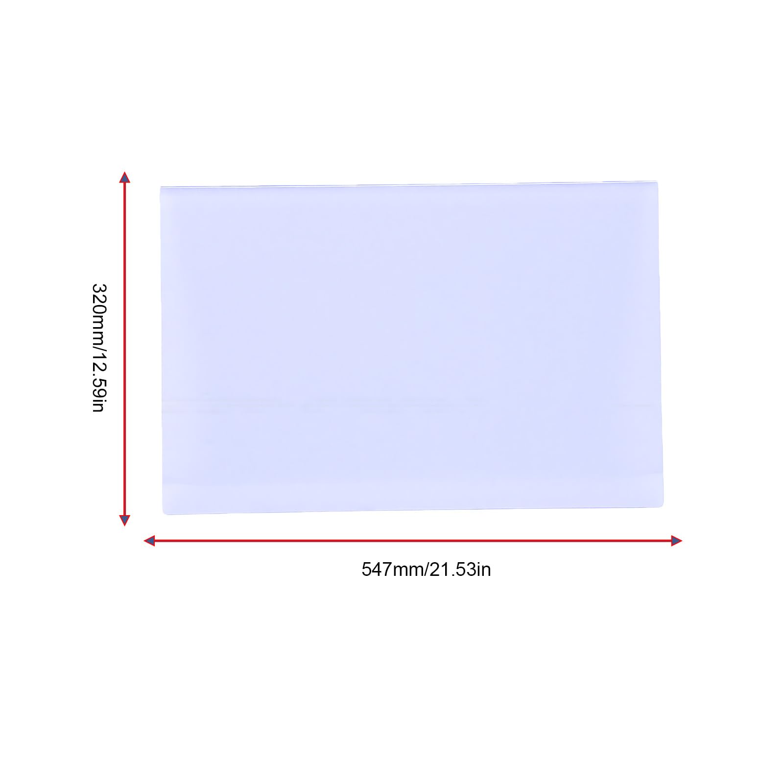 Dpofirs Filtro Schermo Che Blocca la Luce Blu, Pellicola Protettiva per Monitor Sospeso per Display LED da Tavolo da 24 Pollici (16:9)