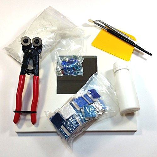 Kit mosaico completo blu