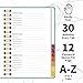 Password Book with Alphabetical Tabs, Password Keeper Book for Seniors, 5.8