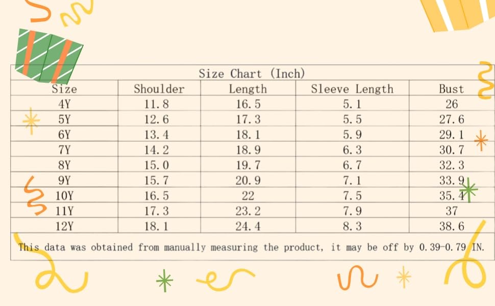 Girls Bow Graphic Cute T Shirts Crew Neck Short Sleeve Summer Casual Tee Tops4