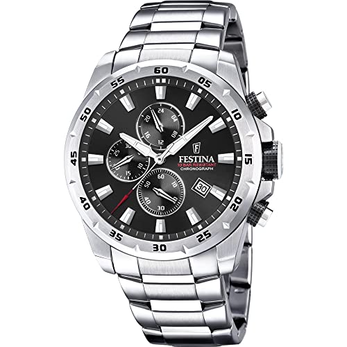 Festina Reloj Hombre F20463 4 Chrono Sport Caja De Acero Inoxidable 316l Plateado Correa De Acero Inoxidable 316l Plateado Festina Reloj Hombre F20463 4 Chrono Sport Caja De Acero Inoxidable 316l Plateado Correa De Acero Inoxidable 316l Plateado
