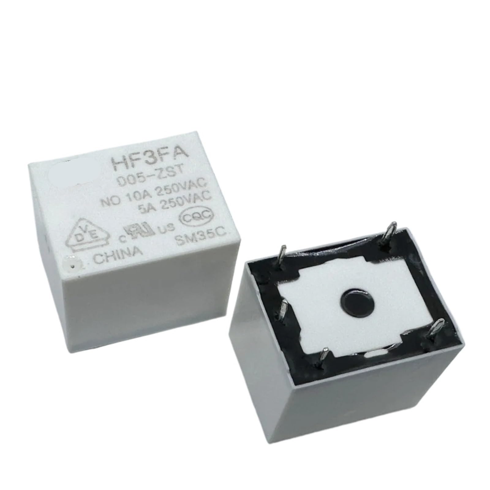 PKNVKZIDK 1pc HF3FA 005-ZST (T73C-10A) Relay 5pins