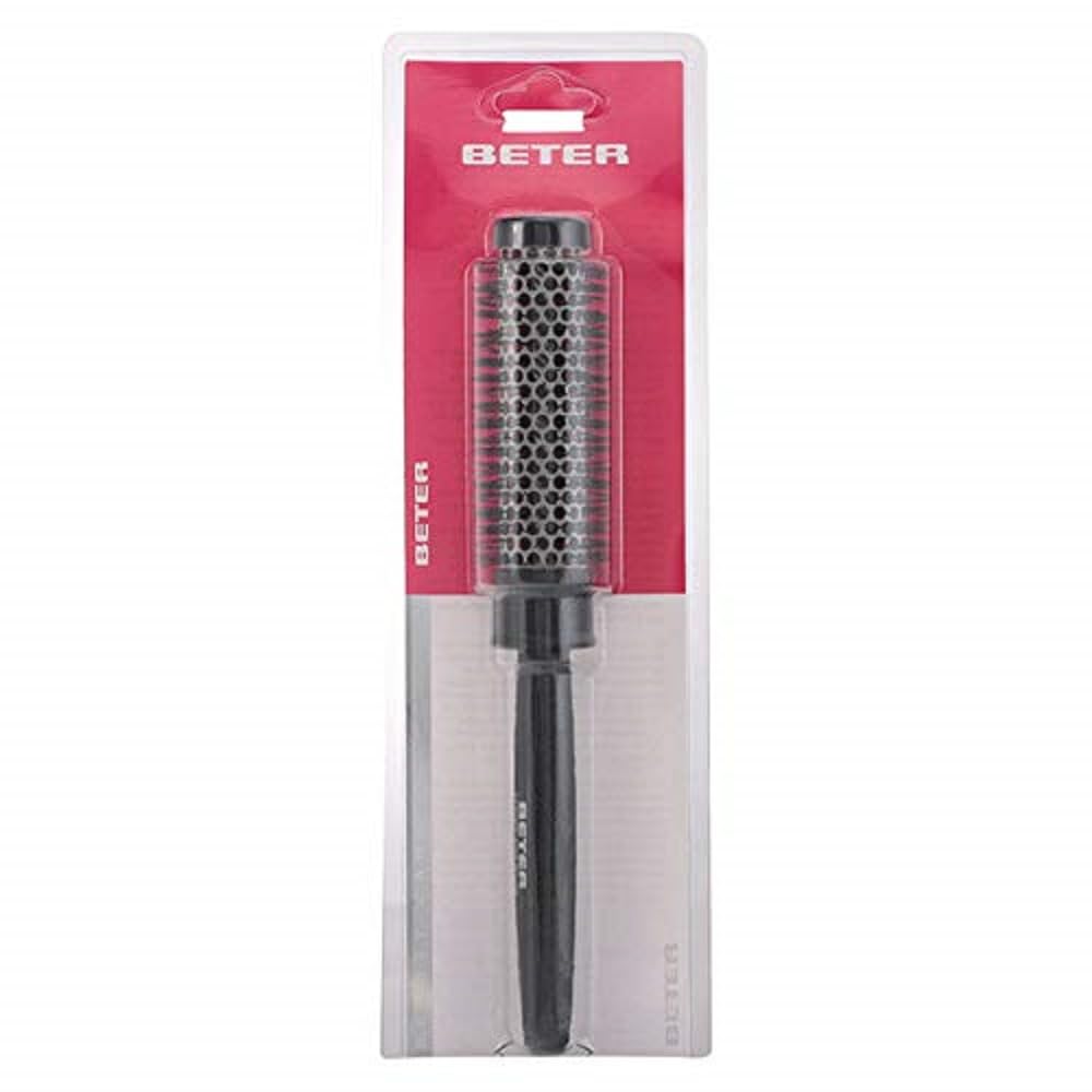 Beter – Cepillo de pelo redondo térmico de cerámica, 17 mm diámetro, para moldear y alisar el cabello