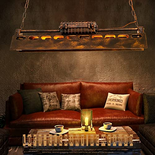 Fetcoi Lampadario a sospensione a LED industriale