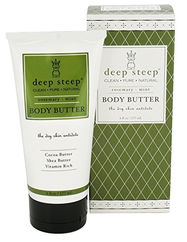 Deep Steep Organic Body Butter Rosemary Mint -- 8 fl oz