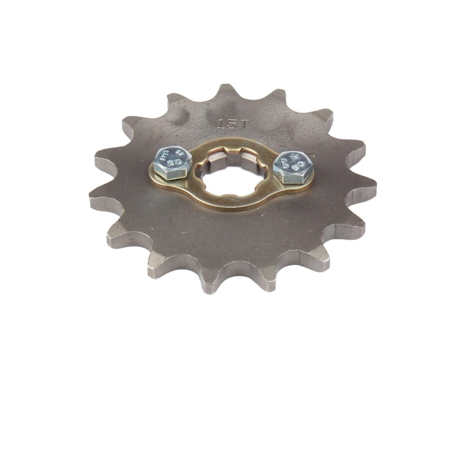 NKURTPC Motorcycle Sprocket 520# Chain 20mm 10T - 23T Front Engine Sprocket For 150 200 250cc ATV Quad Dirt Bike Motorcycle(15T)