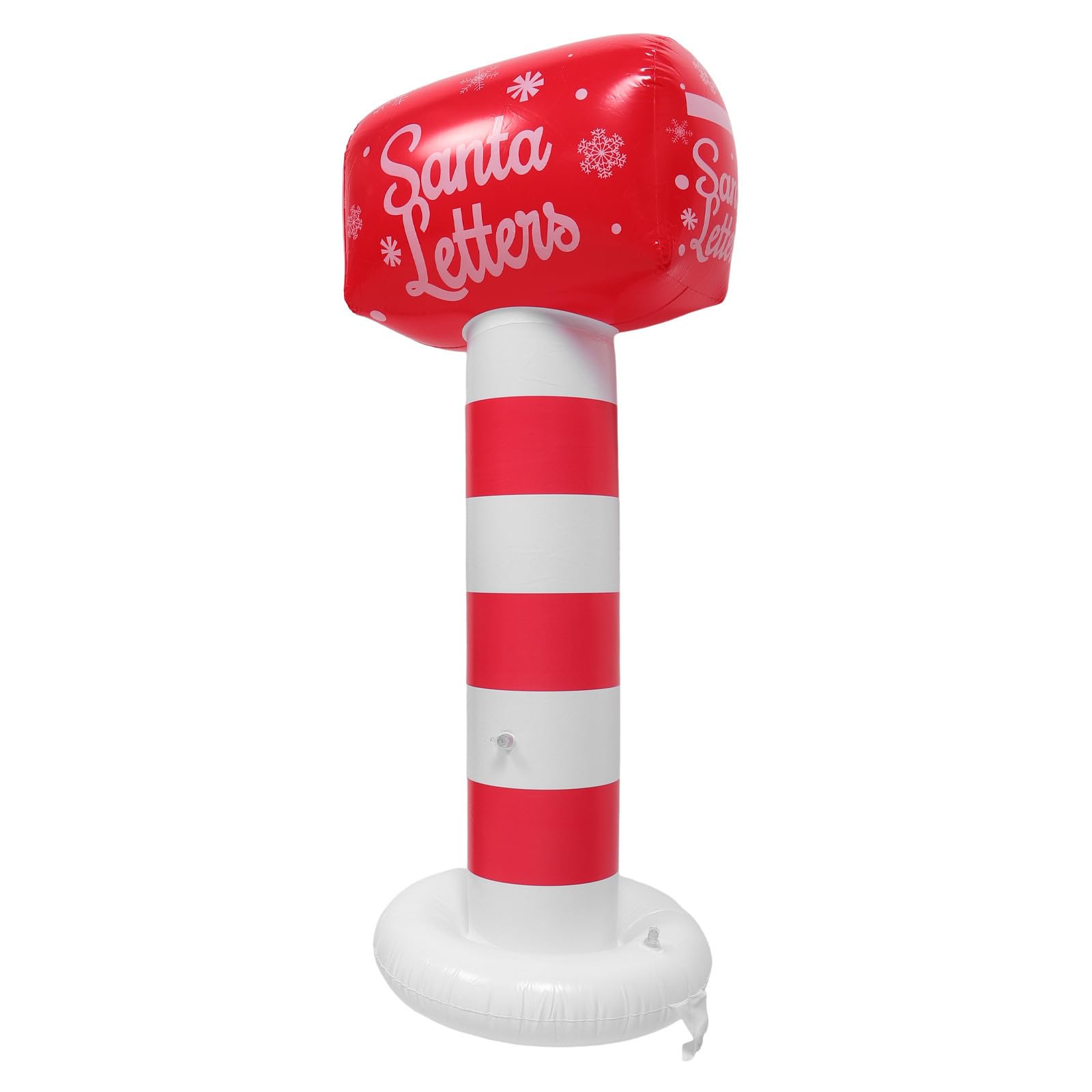 FRCOLOR 4 Pièces Boîte aux Lettres Gonflable de Noël sur Pied 42 Pouces
