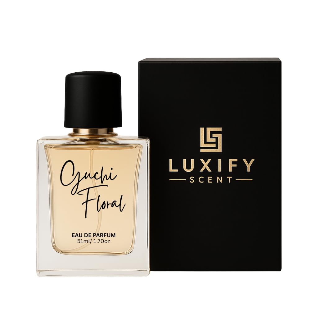 Luxify Scent Gucvi Floral Perfume for Women | Long-Lasting Luxury Eau de Parfum | Inspired by Iconic Fragrance | Luxury Gift Pack - 50ml-image-4