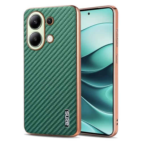 Ή@ for Redmi Note 13 Pro 4G,Ή@ for Xiaomi Poco M6 Pro 4G ϏՌEϗJYیX}zP[X Green