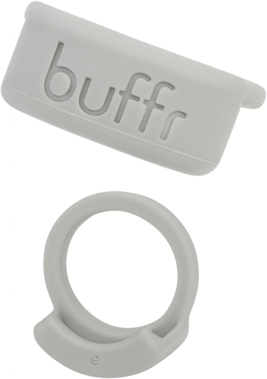 Smart Ring Protector – Silicone Ring Guards Compatible with Oura, Superhuman, RingConn & More Bands – Slim Fit, Sensor-Friendly Smart Ring Cover for Workout, Work & Daily Wear (Grey, Size 7)