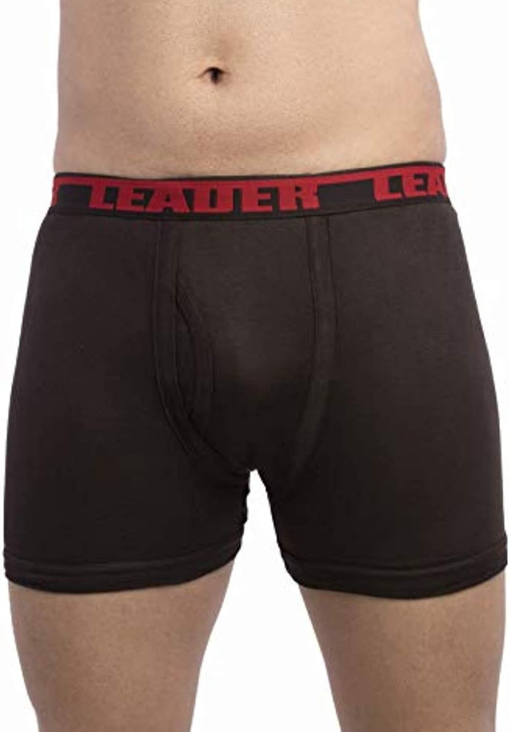 VIPLeader Men's Cotton Delux Plain Trunks, DELUX6731_95 (Pack of 4, Print May Vary, 95 CM)