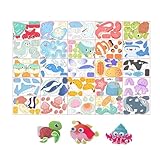 | Jeu stimulant la curiosité : Ce puzzle 3D offre une activité d'exploration manuelle où et adultes assemblent 25 modèles d'animaux, passant de pièces plates à des structures 3D complexes. Il favorise la curiosité en classe ou à la maison, pour un apprentissage ludique et concret.
