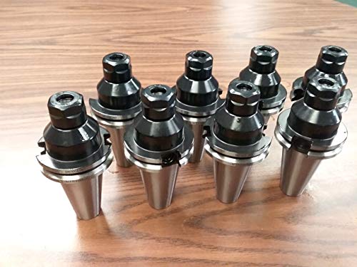 8pcs Power-Cut CAT40-ER16 Collet Chucks Heavy Duty Structure #CAT40-ER16Y