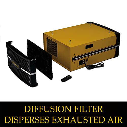 Powermatic Pm1200 Air Filtration System, 5-Micron Filter, 1196 Cfm, 1Ph 115V (1791330) #TOP3