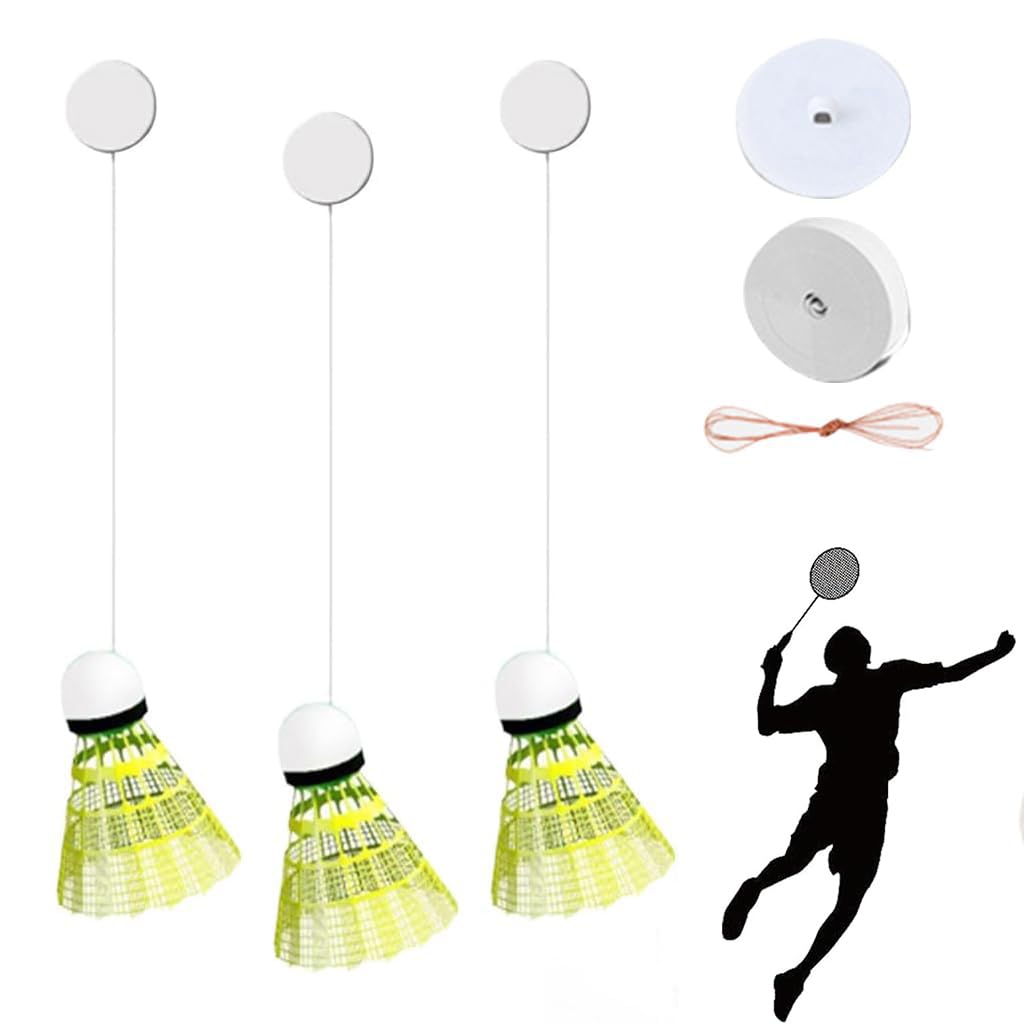 See full amazon price history chart for Proberos® Badminton Self-Practice, 3 BallsBouncing Badminton Ball for Training Self Adhesive with Elastic Cord, 40 Elastic Rope Replacement, Portable Practice Equipment (Non-Illuminating Style) Proberos® Badminton Self-Practice, 3 BallsBouncing Badminton Ball for Training Self Adhesive with Elastic Cord, 40 Elastic Rope Replacement, Portable Practice Equipment (Non-Illuminating Style) (B0DB1PS5L5) Amazon Price History, Amazon Price Tracker