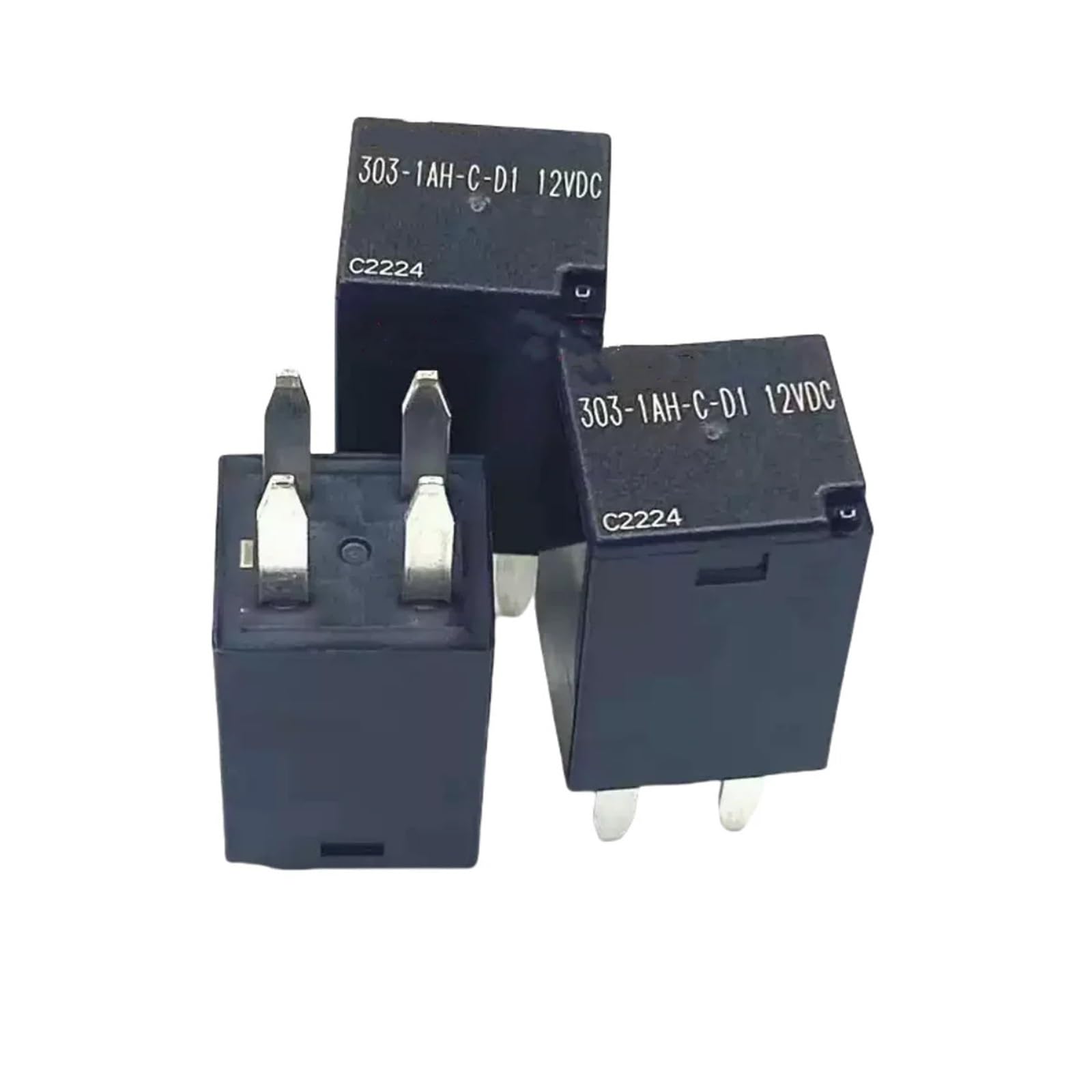 PKNVKZIDK 2PCS 303-1AH-C-D1 12VDC 4PIN RELAY