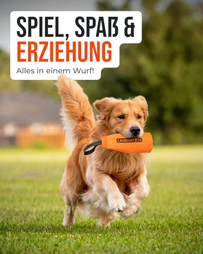 ZAUBERPFOTE Futterbeutel 'Joy' - Mit wasserfestem YKK® Reißverschluss - Apportierbeutel für Hundetraining - Ideal für Leckerlies – Praktische & robuste Leckerlitasche für Hunde