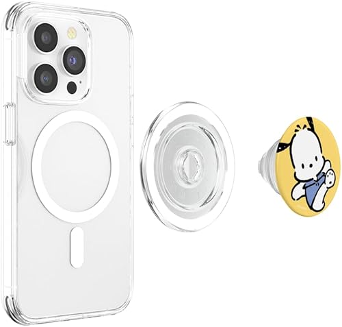 Miniatura 3 de Pochacco Soporte PopSockets para smartphones y tablets PopSockets PopGrip agarre intercambiable para teléfonos y tabletas PopSockets MagSafe PopGrip