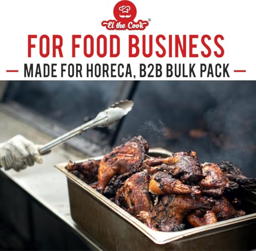 Image of EL The Cook Smoky Spicy Grill Seasoning (Jamaican Jerk Style) 500g | BBQ, Grilled Chicken, Fries & Snacks | Bulk HORECA Pack | Marinade or Sprinkle | Veg, 500g pack