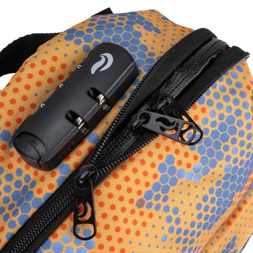 Skunk Mini Backpack- Smell Proof (Tangerine Digital Camo)4