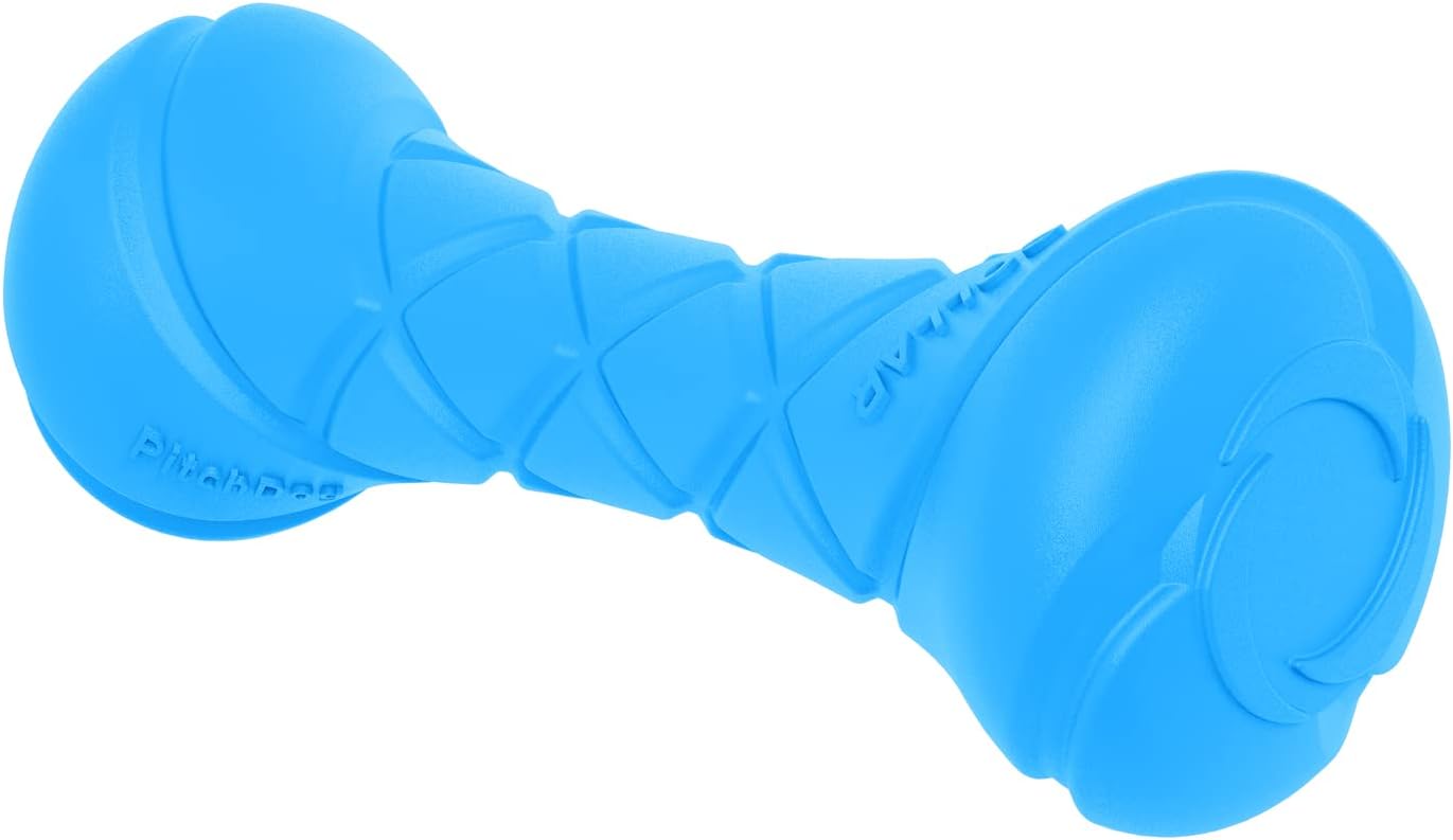 Dumbbell Dog Fetch Toy - Outdoor Barbell Dog Toy for Small, Medium and Large Breed Dogs - Floating Dog Toy - Dog Ball & Dog Frisbee Alt…