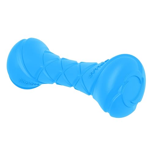 PitchDog - Juego Barbell (diámetro 2.75 pulgadas) Blue Dog Flying Discos para cachorros y perros de raza…