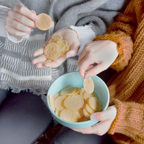 GOOD THINS Three Cheese Rice & Cheese Snacks Gluten Free Crackers, Snack Crackers, 3.5 oz - image 8