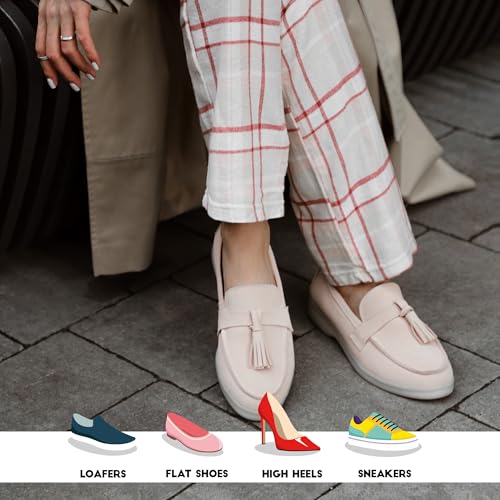 Image of BRISIRA Bamboo Viscose Women No Show Socks Extra Low Cut Liners Boat Thin Non Slip Flats Sneakers Loafer Invisible 5 Pairs