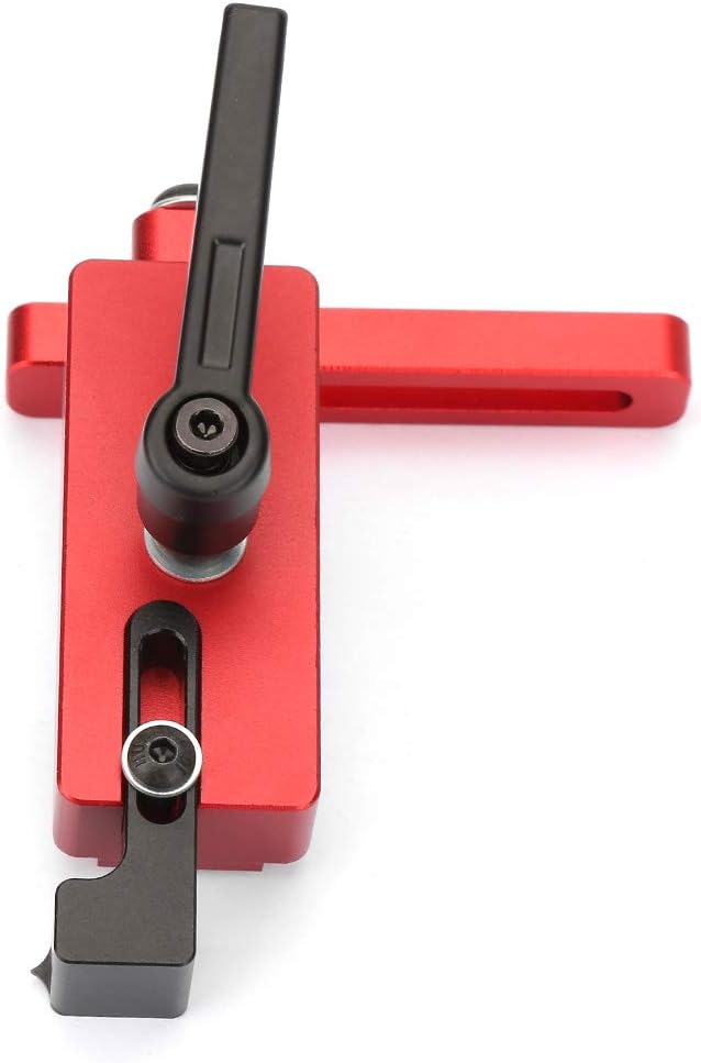 45 Types Miter Track Stop Accurate Length Limit Device Red Miter Limit Woodworking Tool