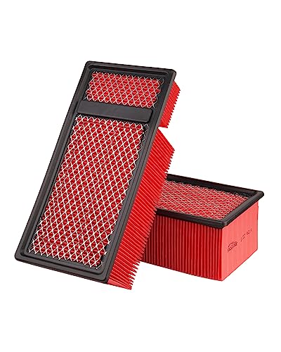Image of 2-Pack Engine Air Filters for Ford F-250 F-350 F-450 F-550 F650 F750 | for Coachmen Encore Replace#BC3Z9601C, BC3Z-9601A, Engine Filter Replacement Car Accessories