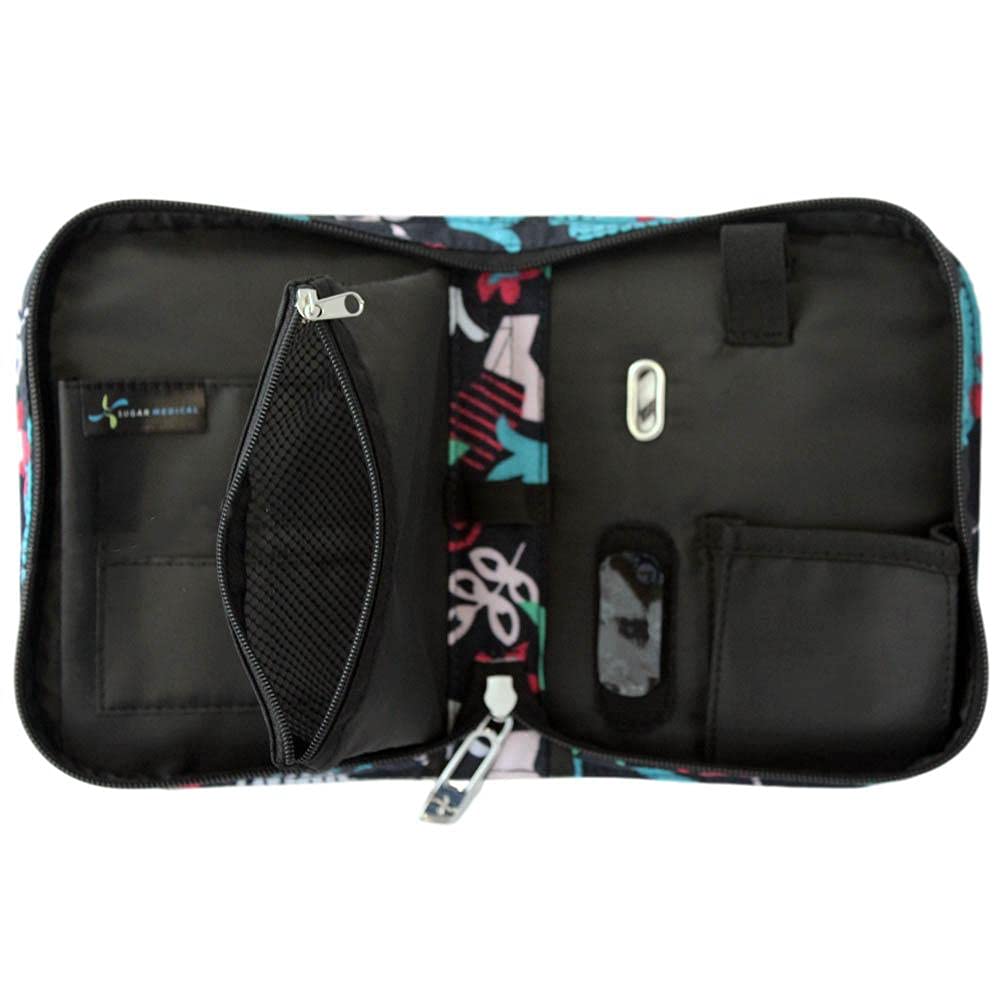Sugar Medical Omnipod Supply Case Diabetic Medical Supply Carrying Case Designed for Omnipod